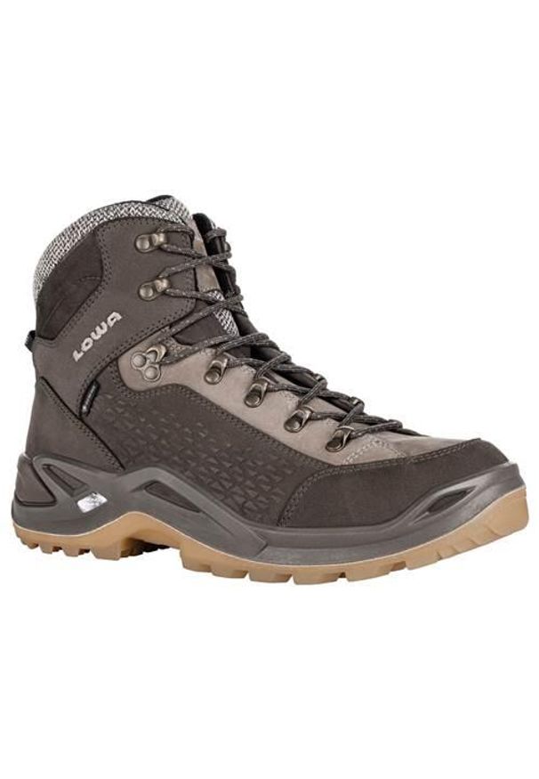 Buty trekkingowe męskie Lowa Renegade Warm Mid Gtx 2024. Wysokość cholewki: za kostkę. Kolor: wielokolorowy. Materiał: materiał, skóra, syntetyk. Szerokość cholewki: normalna