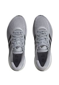 Adidas - Buty do biegania adidas SuperNova 2 M HQ9932 szare. Zapięcie: sznurówki. Kolor: szary. Materiał: tkanina, syntetyk. Szerokość cholewki: normalna