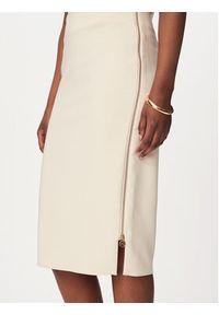 Rinascimento Spódnica ołówkowa CFC0127985003 Beżowy Slim Fit. Kolor: beżowy. Materiał: syntetyk #2