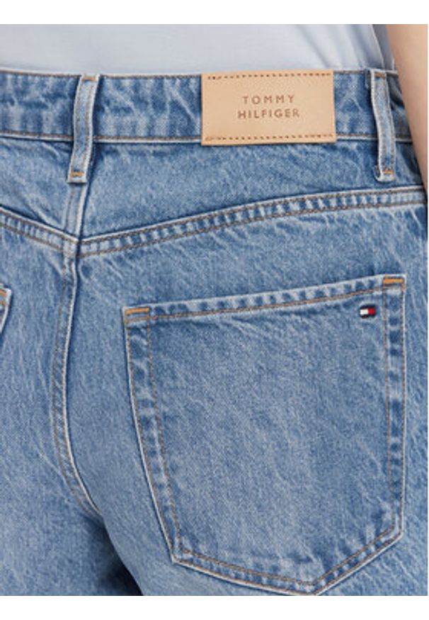 TOMMY HILFIGER - Tommy Hilfiger Jeansy WW0WW44365 Niebieski Tapered Fit. Kolor: niebieski
