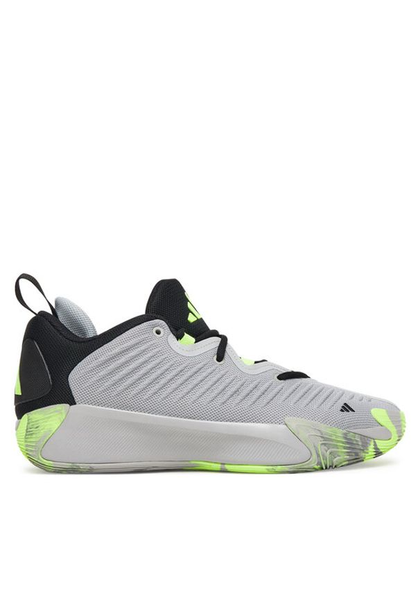 Adidas - adidas Buty do koszykówki adidas Initiation JR6507 Szary. Kolor: szary. Materiał: materiał. Sport: koszykówka