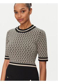 Morgan Sukienka dzianinowa 251-RMESTEM Beżowy Slim Fit. Kolor: beżowy. Materiał: syntetyk #2