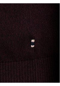 Jack & Jones - Jack&Jones Sweter 12137190 Bordowy Regular Fit. Kolor: czerwony. Materiał: bawełna