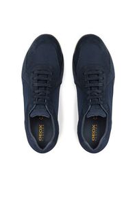 Geox Sneakersy U Spherica Ec12 U45GRA 02211 C4002 Granatowy. Kolor: niebieski. Materiał: skóra, zamsz #6