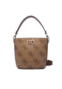 Guess Torebka Karnilla Logo HWOS99 01010 Brązowy. Kolor: brązowy. Materiał: skórzane #4