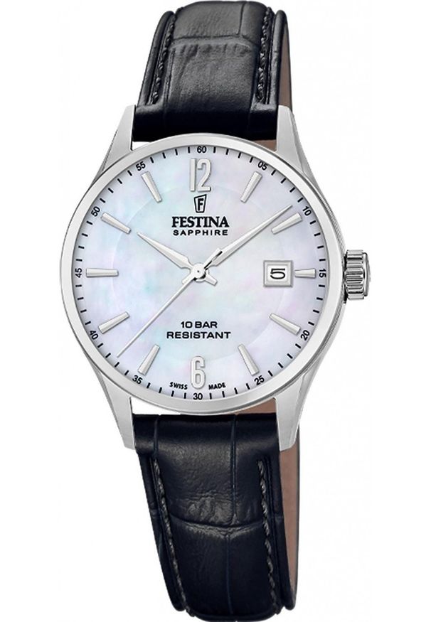 Zegarek damski Festina F20009-7 czarny. Kolor: czarny