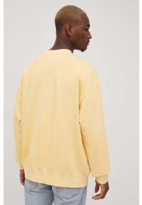 Levi's® - Levi's bluza bawełniana męska kolor żółty gładka. Okazja: na spotkanie biznesowe. Kolor: żółty. Materiał: bawełna. Wzór: gładki. Styl: biznesowy #2