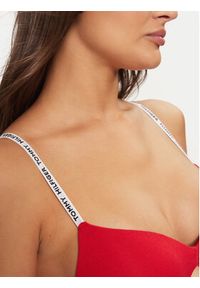 TOMMY HILFIGER - Tommy Hilfiger Biustonosz push-up UW0UW05606 Czerwony. Kolor: czerwony. Materiał: bawełna. Rodzaj stanika: push-up