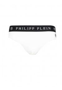 Philipp Plein Kąpielówki | CUPP15S01 | Mężczyzna | Biały. Kolor: biały. Materiał: elastan, poliamid. Wzór: aplikacja #2
