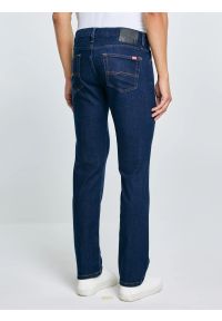 Big-Star - Jeansy męskie dopasowane granatowe Terry 556. Stan: obniżony. Kolor: niebieski. Styl: klasyczny #6