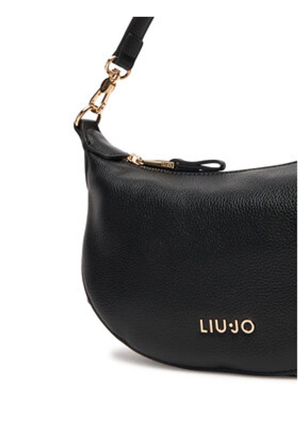 Liu Jo Torebka Ecs S Hobo AF5043 E0058 Czarny. Kolor: czarny. Materiał: skórzane