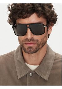 Tom Ford Okulary przeciwsłoneczne Kemp FT1177 01A Czarny. Kolor: czarny #4