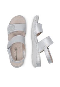 Clara Barson Sandały WS040801-01 Srebrny. Kolor: srebrny. Materiał: syntetyk, skóra #3