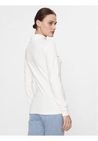 JDY Golf 15165633 Biały Slim Fit. Typ kołnierza: golf. Kolor: biały. Materiał: bawełna #5