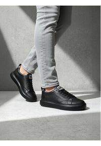 G-Star RAW - G-Star Raw Sneakersy EO-LONDON-04 MI08 Czarny. Kolor: czarny. Materiał: skóra #8