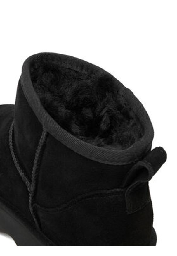 Badura Śniegowce EO-ANIKA-TS6302-01 Czarny. Kolor: czarny. Materiał: zamsz, skóra