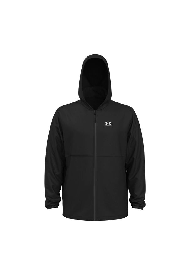 Kurtka treningowa męska Under Armour Vibe Woven Windbreaker. Kolor: czarny