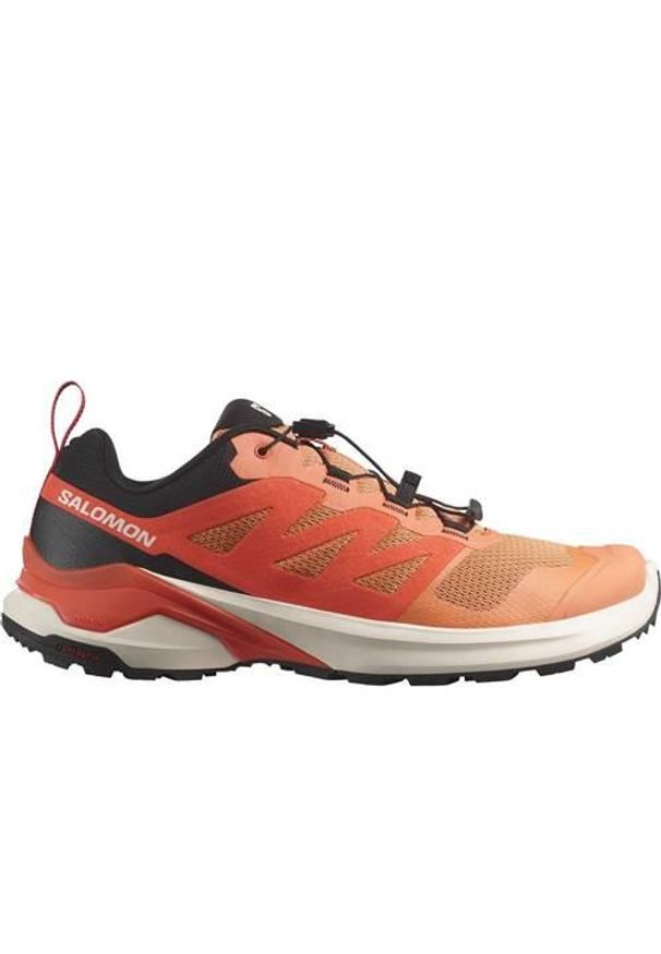 salomon - Buty trekkingowe męskie Salomon Trailowe X-adventure. Kolor: pomarańczowy. Materiał: materiał. Szerokość cholewki: normalna. Sport: bieganie