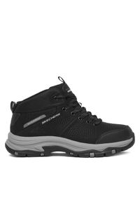 skechers - Skechers Trekkingi Trego 180005/BKCC Czarny. Kolor: czarny. Materiał: skóra #1