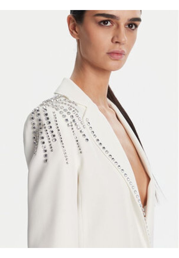 Artigli Marynarka ACGI000802 058 Biały Regular Fit. Kolor: biały. Materiał: syntetyk