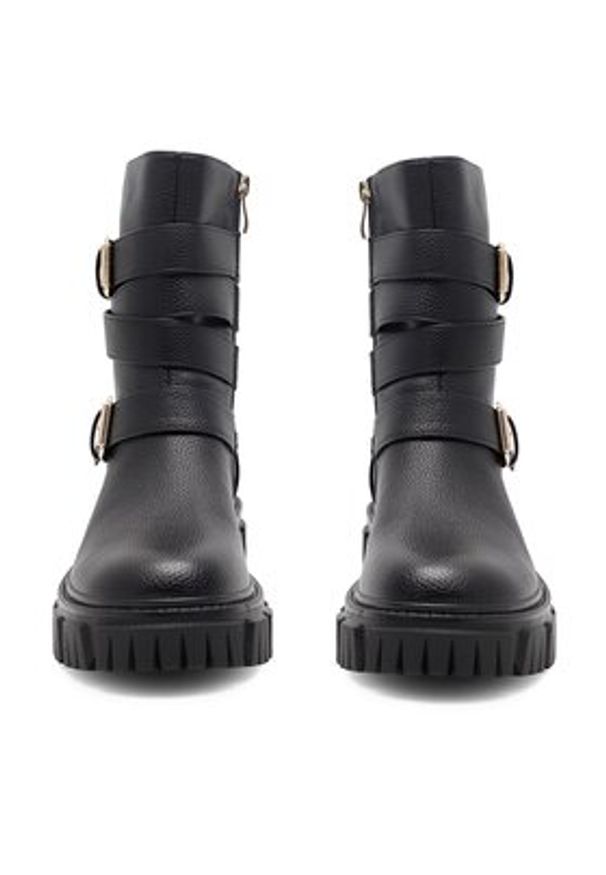 DeeZee Botki NEYLAN H25398-7 Czarny. Kolor: czarny. Materiał: syntetyk