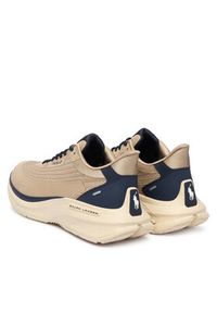 Polo Ralph Lauren Sneakersy Rlite BL 100 809973999003 Brązowy. Kolor: brązowy. Materiał: materiał #5