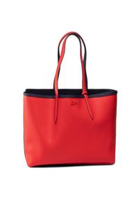 Lacoste Torebka Shopping Bag NF2142AA Czerwony. Kolor: czerwony. Materiał: skórzane #3