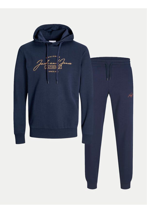 Jack & Jones - Jack&Jones Dres Ferris 12266296 Granatowy Standard Fit. Kolor: niebieski. Materiał: bawełna, syntetyk