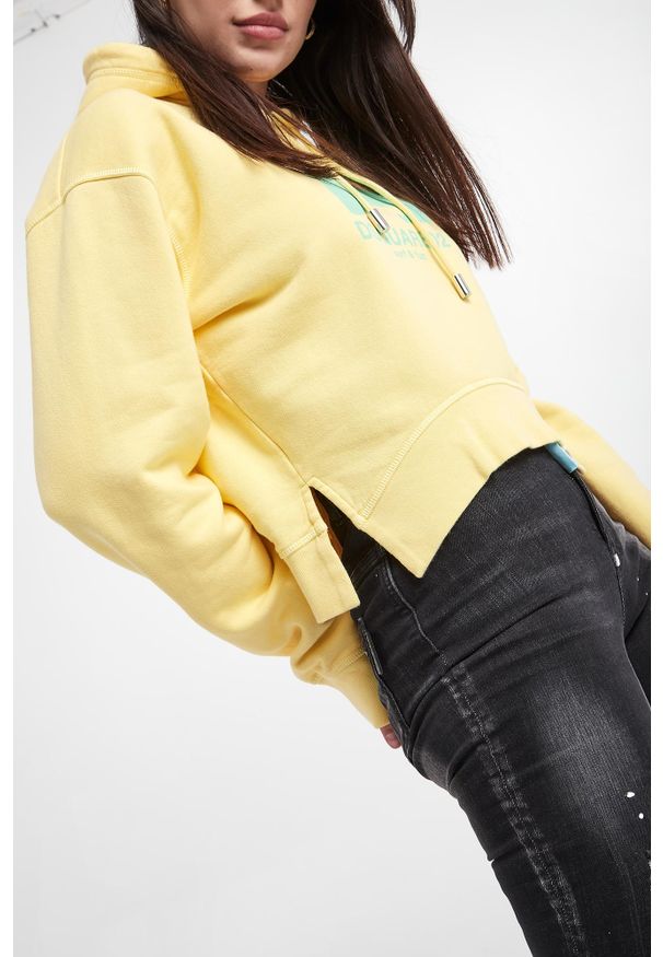 Bluza z kapturem damska DSQUARED2. Typ kołnierza: kaptur