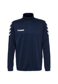 Bluza piłkarska dla dzieci Hummel Core Kids 1/2 Zip Sweat. Kolor: niebieski. Sport: piłka nożna #1