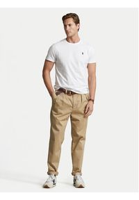 Polo Ralph Lauren T-Shirt 710680785 Biały Custom Slim Fit. Typ kołnierza: polo. Kolor: biały. Materiał: bawełna #3