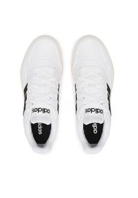 Adidas - adidas Sneakersy Hoops 3.0 Low Classic Vintage Shoes GY5434 Biały. Kolor: biały. Materiał: skóra #7