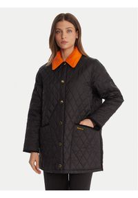Barbour Kurtka przejściowa Liddesdale LQU1852BK12 Czarny Regular Fit. Kolor: czarny. Materiał: syntetyk