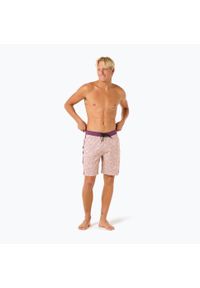 RIPCURL - Szorty kąpielowe męskie Rip Curl Mirage Floral Reef. Kolor: różowy