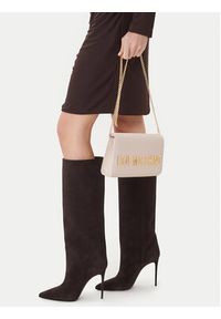 Love Moschino - LOVE MOSCHINO Torebka JC4103PP0NKD0110 Écru. Materiał: skórzane
