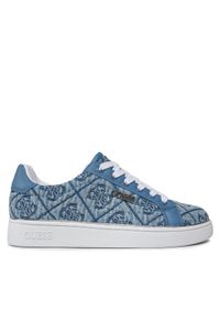 Guess Sneakersy Beckie7 FLPBE7 FAL12 Niebieski. Kolor: niebieski. Materiał: materiał #1
