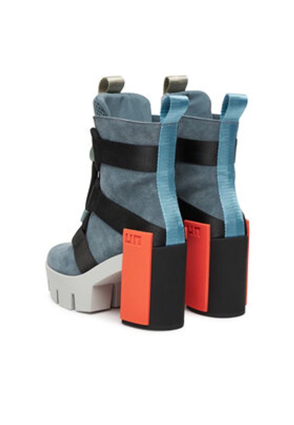 United Nude Botki Grip Nomad Mid II 1076490857 Szary. Kolor: szary. Materiał: zamsz, skóra