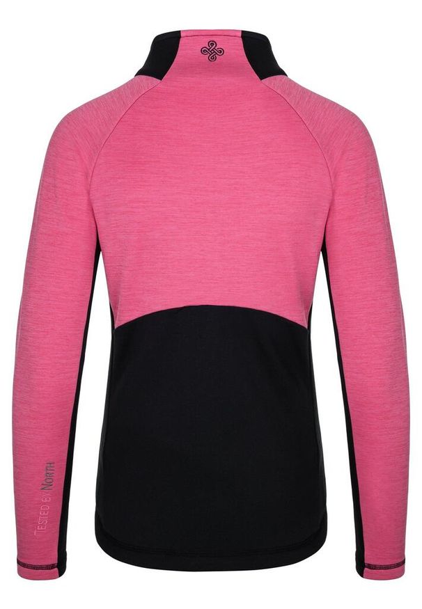 Damska elastyczna warstwa środkowa Kilpi TOMMS-W. Kolor: fioletowy, wielokolorowy, różowy, szary, czarny. Sezon: zima. Sport: narciarstwo