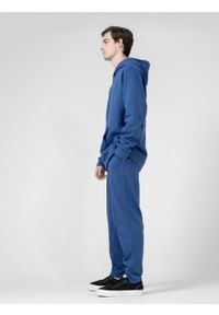 outhorn - Spodnie dresowe męskie - niebieskie. Kolor: niebieski. Materiał: dresówka #4