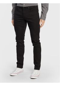 Petrol Industries Jeansy Seaham-Classic 0022 Czarny Slim Fit. Kolor: czarny