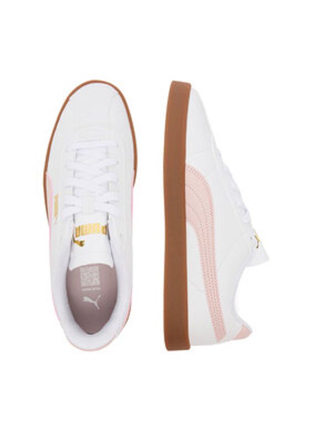 Puma Sneakersy CLUB II SL JR 40358204 Biały. Kolor: biały. Materiał: skóra