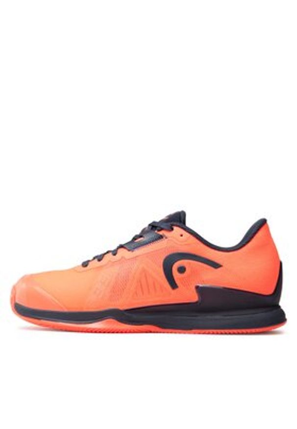 Head Buty do tenisa Sprint Pro 3.5 Clay 273163 Koralowy. Kolor: pomarańczowy. Materiał: materiał. Sport: bieganie, tenis