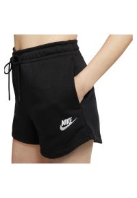 Spodenki damskie Nike Sportswear CJ2158. Materiał: materiał, poliester, bawełna. Sport: fitness #5