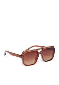 Jenny - JENNY Okulary przeciwsłoneczne 4WF-018-SS25 Brązowy. Kolor: brązowy #5
