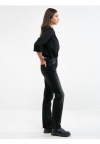 Big-Star - Spodnie jeans damskie czarne Myrra 916. Stan: podwyższony. Kolor: czarny. Styl: rockowy #4