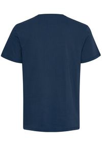 Blend T-Shirt 20715371 Granatowy Regular Fit. Kolor: niebieski. Materiał: bawełna