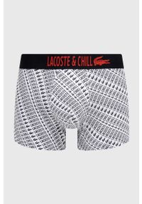 Lacoste bokserki x Netflix męskie kolor biały. Kolor: biały #1