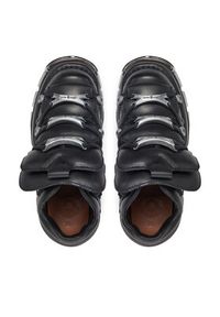 NEW ROCK Sneakersy M-106-S112 Czarny. Kolor: czarny. Materiał: skóra