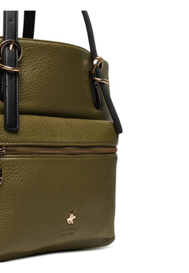 Beverly Hills Polo Club Torebka CEO-BHPC-C-001-08 Khaki. Kolor: brązowy