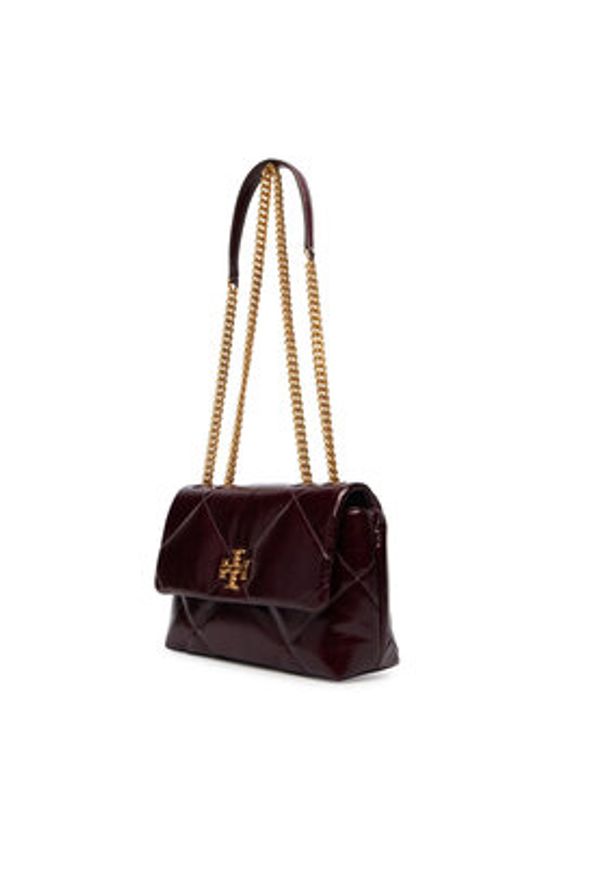Tory Burch Torebka 169326 Bordowy. Kolor: czerwony. Materiał: skórzane